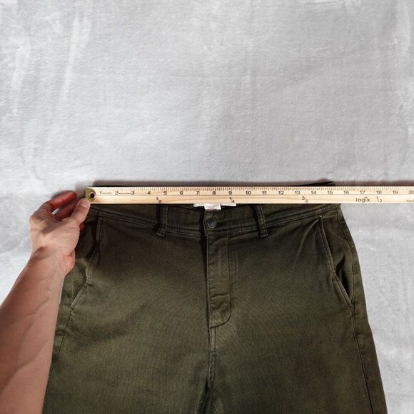 Shaping New Tomorrow Slim Fit Chino Pants Mens 32x32 (Fits 31x30) Green - Picture 6 of 9